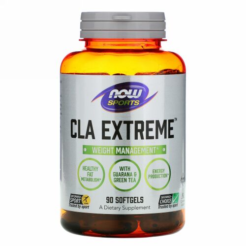 Now Foods, スポーツ、CLA Extreme（CLAエクストリーム）、ソフトジェル90粒