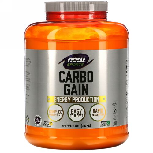 Now Foods, スポーツ、カーボゲイン、3.6kg（8ポンド）