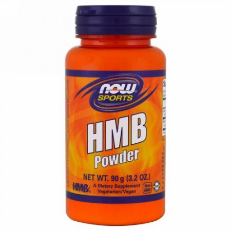Now Foods, スポーツ、HMB パウダー、3.2 oz (90 g)