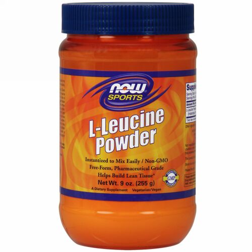 Now Foods, スポーツ、L-ロイシンパウダー、255 g（9 oz）