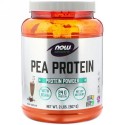 Now Foods, スポーツ、エンドウ豆プロテイン、クリーミーチョコレート、2 lbs (907 g)