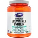 Now Foods, スポーツ、発芽玄米プロテイン、2ポンド(907 g)