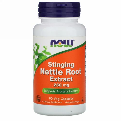 Now Foods, イラクサの根エキス、250mg、植物性カプセル 90粒