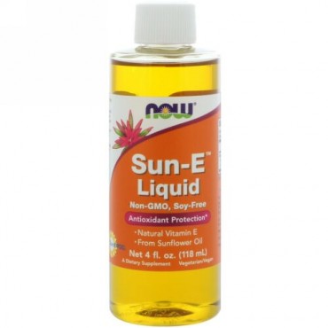 Now Foods, Sun-Eリキッド,118 ml（4 fl oz）
