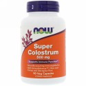 Now Foods, スーパーコロストラム、500mg、植物性カプセル90粒