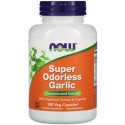 Now Foods, スーパー・オドアレス・ガーリック, 180 カプセル