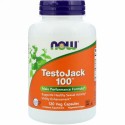 Now Foods, テストジャック100、ベジタリアンカプセル120錠