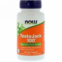 Now Foods, テストジャック100、植物性カプセル60個