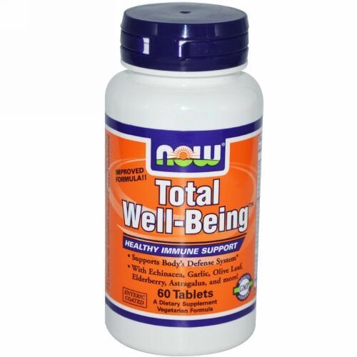 Now Foods, トータル･ウェルビング、60タブレット (Discontinued Item)
