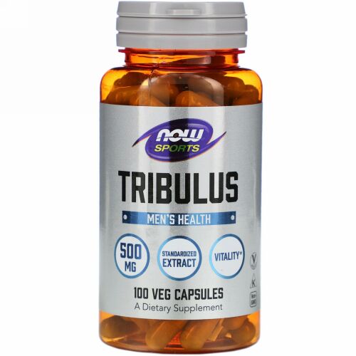 Now Foods, トリビュラス、500mg、植物性カプセル100個