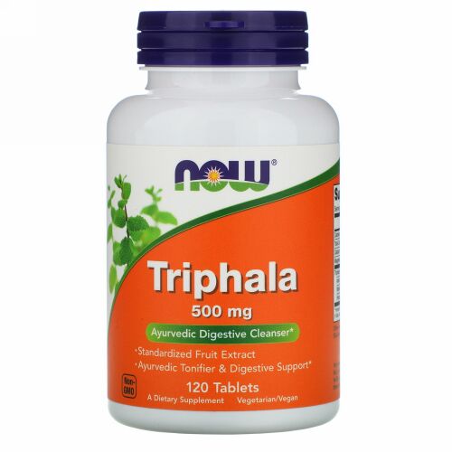 Now Foods, Triphala、500 mg、120粒