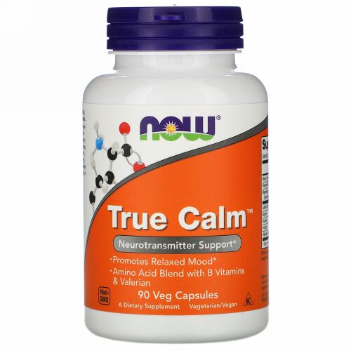 Now Foods, True Calm（トゥルーカーム）、ベジカプセル90粒