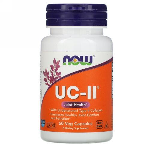 Now Foods, UC-II、ベジカプセル60粒