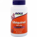 Now Foods, ユビキノール、100 mg、60ソフトジェル