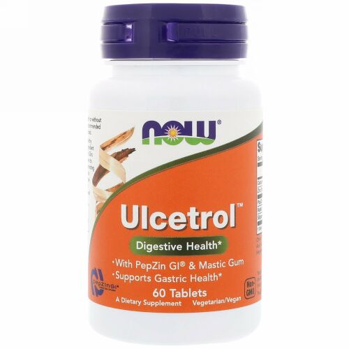 Now Foods, ウルセトロール™, 60 錠 (Discontinued Item)