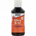 Now Foods, ウルトラB-12、5,000mcg、118ml（4fl oz）