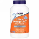 Now Foods, Ultra Omega 3-D（ウルトラオメガ3-D）、魚ソフトジェル180粒