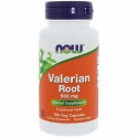 Now Foods, バレリアンルート、500mg、植物性カプセル100個