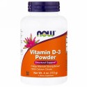 Now Foods, ビタミンD-3粉末、4オンス（113g） (Discontinued Item)