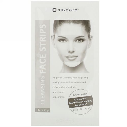 Nu-Pore, フェイスクレンジングストリップ、  3枚 (Discontinued Item)