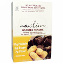 NuGo Nutrition, Slim, Gluten Free, Roasted Peanut, 12 Bars, 1.59 oz each (Discontinued Item)