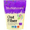 NuNaturals, オート麦繊維、454g（1ポンド）