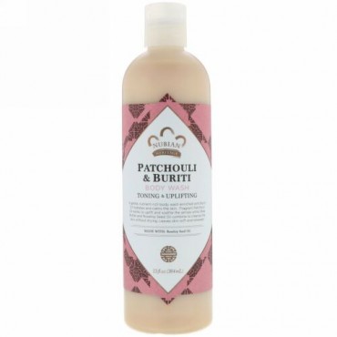 Nubian Heritage, ボディウォッシュ、パチューリとブリーティ、13 fl oz (384 ml)