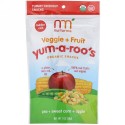 NurturMe, Yum-A-Roo's, Organic Veggie + Fruit Snacks, Pea, Sweet Corn, Apple, 1 oz (28 g) (Discontinued Item)