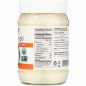 Nutiva, オーガニック ココナッツオイル, 精製, 15 液量オンス (444 ml)