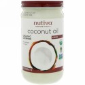 Nutiva, オーガニックココナッツオイル, バージン, 23液量オンス（680 ml）