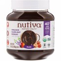 Nutiva, オーガニックヘーゼルナッツスプレッド, ダーク, 13オンス (369 g)