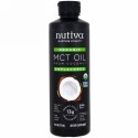 Nutiva, オーガニックMCTオイル（ココナッツ由来）, 無香料, 16液量オンス (473 ml)