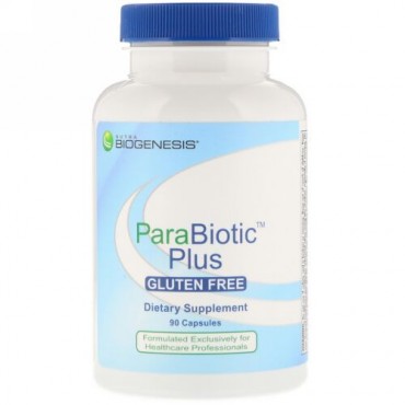 Nutra BioGenesis, ParaBiotic Plus, Gluten Free, 90 Capsules (Discontinued Item)