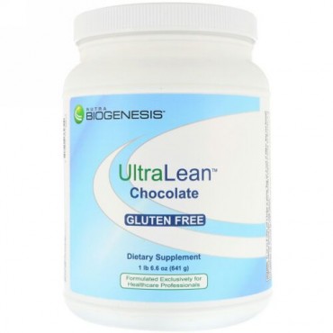 Nutra BioGenesis, ウルトラリーンプロテインパウダー、チョコレート、641 g（1 lb 6.6 oz） (Discontinued Item)