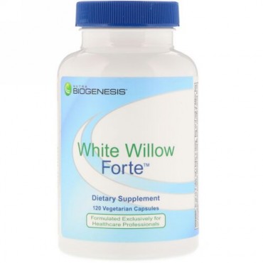 Nutra BioGenesis, ホワイトウィローフォルテ、120ベジタリアンカプセル (Discontinued Item)