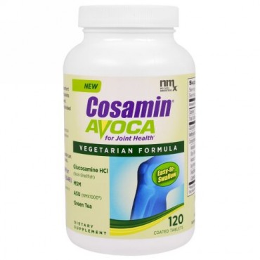 Nutramax, コサミンアボカ (関節用), 120錠 (コーティング) (Discontinued Item)