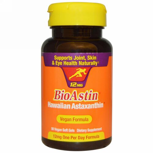 Nutrex Hawaii, BioAstin、12 mg、50ビーガンソフトジェル