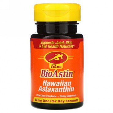 Nutrex Hawaii, BioAstin、12 mg、ジェルカプセル 25粒