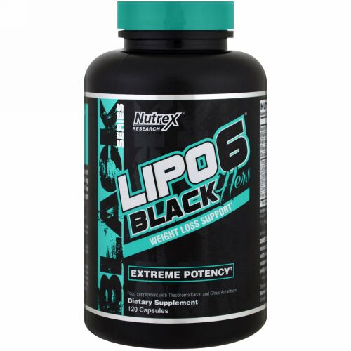 Nutrex Research, LIPO-6 Black Hers, Weight Loss Support, 120 Capsules