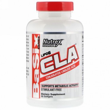 Nutrex Research, リポ6 CLA, ソフトジェル90錠 (Discontinued Item)