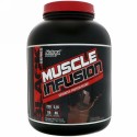 Nutrex Research, マッスルインフュージョン、 アドバンスド・プロテインブレンド、 チョコレート、 5 ポンド (2268 g) (Discontinued Item)