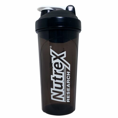 Nutrex Research, シェイカーカップ、ブラック＆ホワイト、30oz