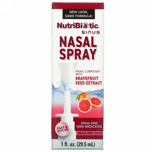 NutriBiotic, 鼻スプレー、29.5ml（1液量オンス）
