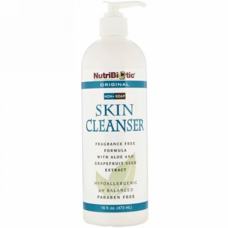 NutriBiotic, スキンクレンザー、ノンソープ、オリジナル、473ml（16fl oz）