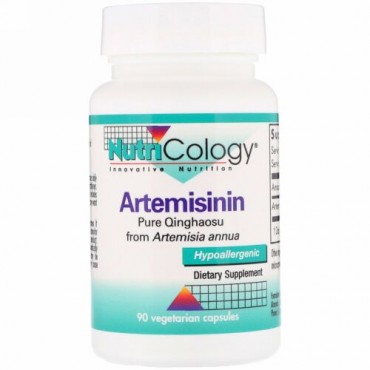 Nutricology, アルテミシニン、植物性カプセル90粒