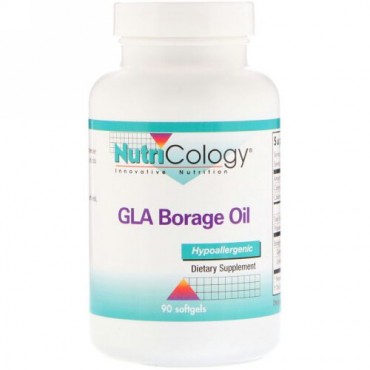 Nutricology, GLAルリジサオイル、90ソフトジェル (Discontinued Item)