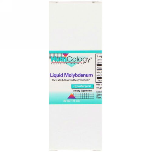 Nutricology, リキッド モリブデン, 1 fl oz (30 ml)