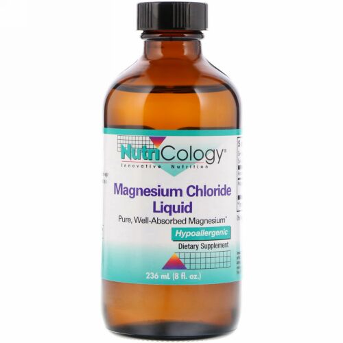 Nutricology, 液体塩化マグネシウム, 8 fl oz (236 ml)