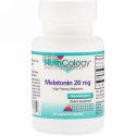 Nutricology, メラトニン、20mg、ベジタリアンカプセル60個