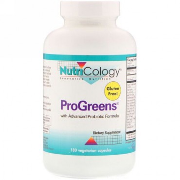 Nutricology, ProGreens, 180 Vegetarian Capsules (Discontinued Item)